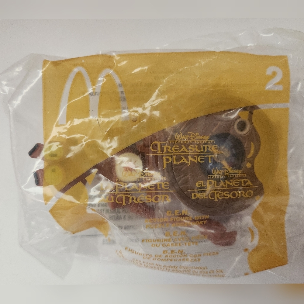 Disney Treasure Planet Character Figure  - B.E.N. #2